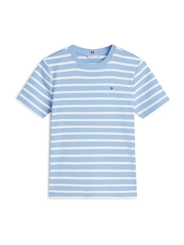 TOMMY HILFIGER TOMMY HILFIGER Majica 'Cody'  mornarsko plava / nebesko plava / crvena / bijela