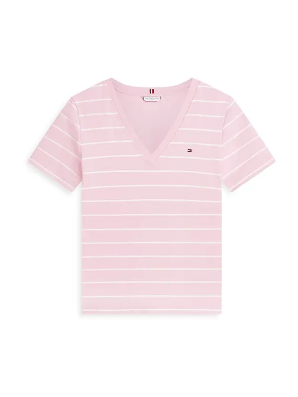 TOMMY HILFIGER TOMMY HILFIGER Majica 'CODY'  svijetloroza / bijela