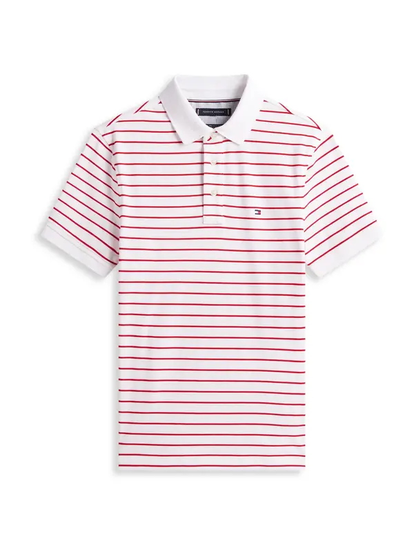 TOMMY HILFIGER TOMMY HILFIGER Majica 'CORE 1985'  crvena / bijela