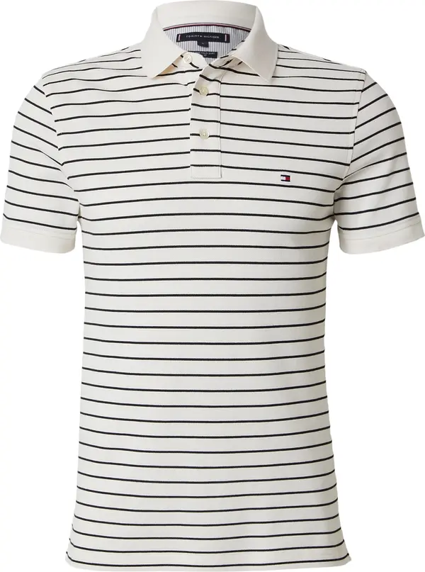 TOMMY HILFIGER TOMMY HILFIGER Majica 'CORE 1985'  ecru/prljavo bijela / crna
