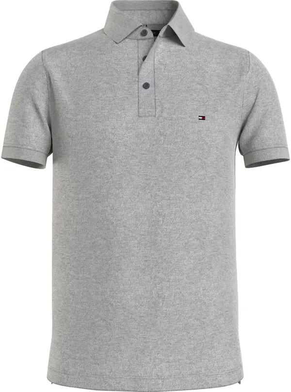 TOMMY HILFIGER TOMMY HILFIGER Majica 'CORE 1985 SLIM POLO'  siva melange