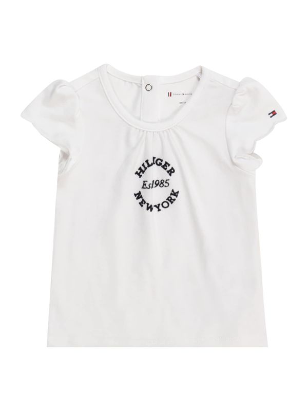 TOMMY HILFIGER TOMMY HILFIGER Majica  crna / bijela