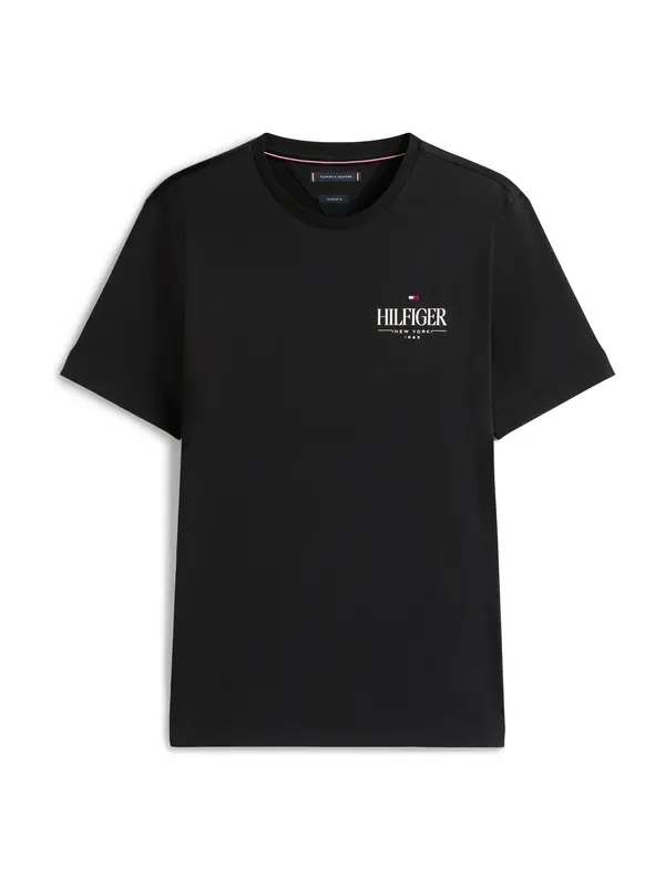 TOMMY HILFIGER TOMMY HILFIGER Majica  crna / bijela
