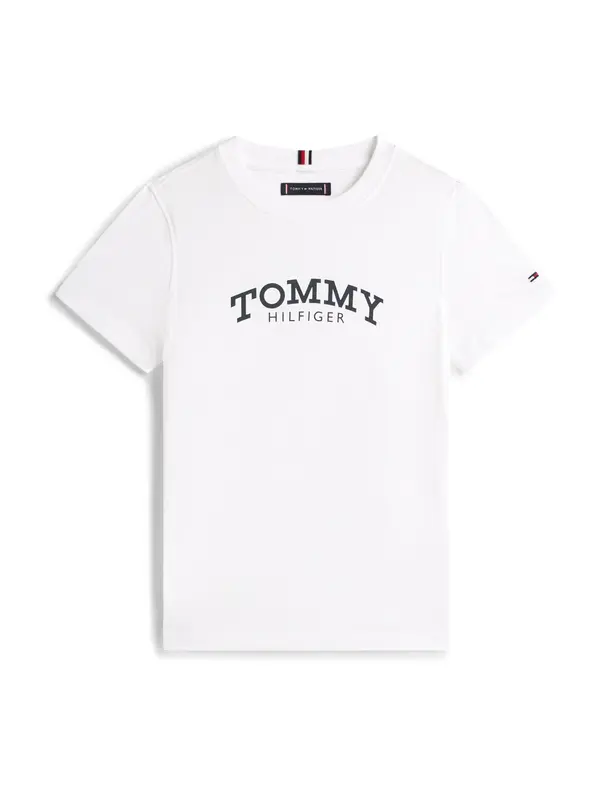 TOMMY HILFIGER TOMMY HILFIGER Majica  crna / bijela