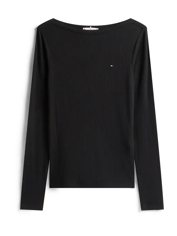 TOMMY HILFIGER TOMMY HILFIGER Majica  crna