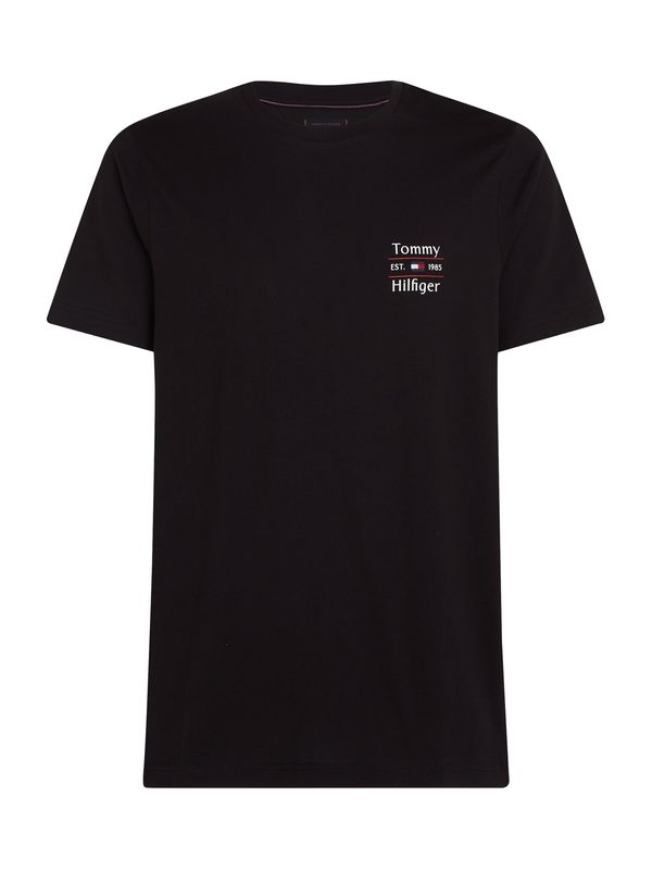 TOMMY HILFIGER TOMMY HILFIGER Majica  crvena / crna / bijela