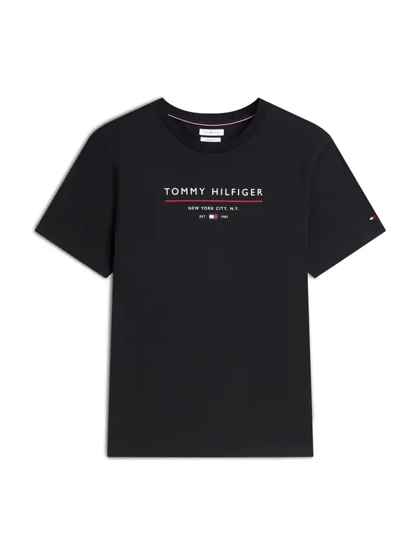 TOMMY HILFIGER TOMMY HILFIGER Majica  crvena / crna / bijela