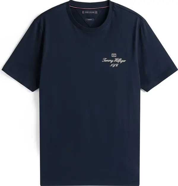 TOMMY HILFIGER TOMMY HILFIGER Majica  ecru/prljavo bijela / mornarsko plava