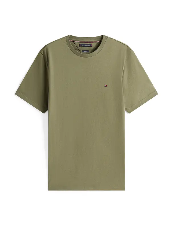 TOMMY HILFIGER TOMMY HILFIGER Majica 'ESS SEASONAL'  maslinasta