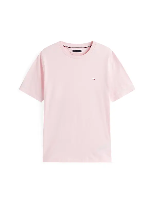TOMMY HILFIGER TOMMY HILFIGER Majica 'Ess Seasonal'  mornarsko plava / svijetloroza / crvena / bijela