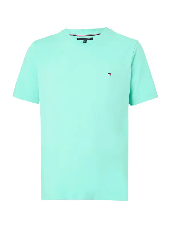 TOMMY HILFIGER TOMMY HILFIGER Majica 'ESSENTIAL'  akvamarin
