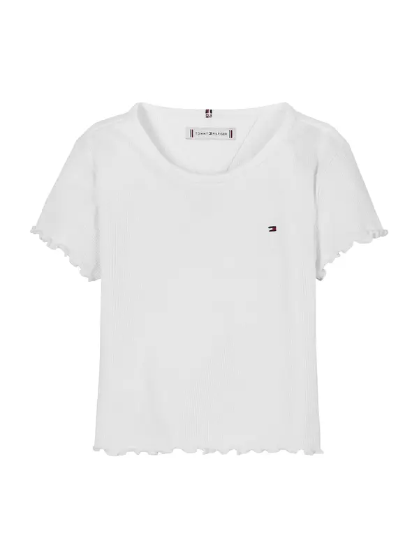 TOMMY HILFIGER TOMMY HILFIGER Majica 'ESSENTIAL'  bijela