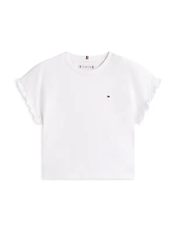 TOMMY HILFIGER TOMMY HILFIGER Majica 'ESSENTIAL'  bijela
