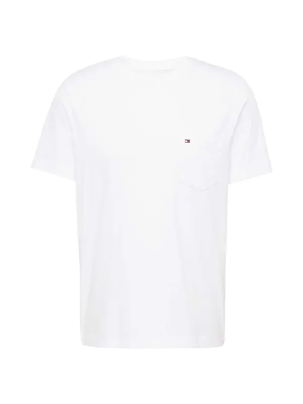 TOMMY HILFIGER TOMMY HILFIGER Majica 'Essential'  bijela