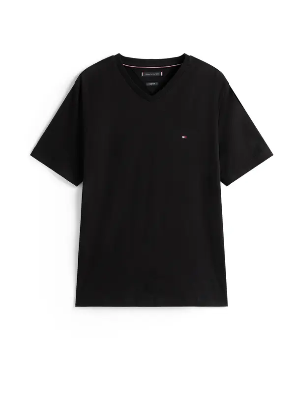 TOMMY HILFIGER TOMMY HILFIGER Majica 'ESSENTIAL'  crna