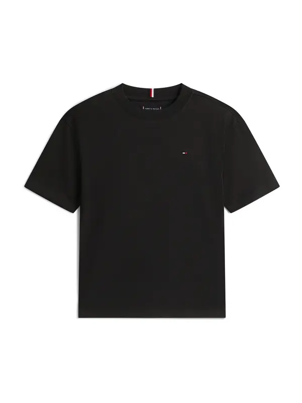 TOMMY HILFIGER TOMMY HILFIGER Majica 'ESSENTIAL'  crna