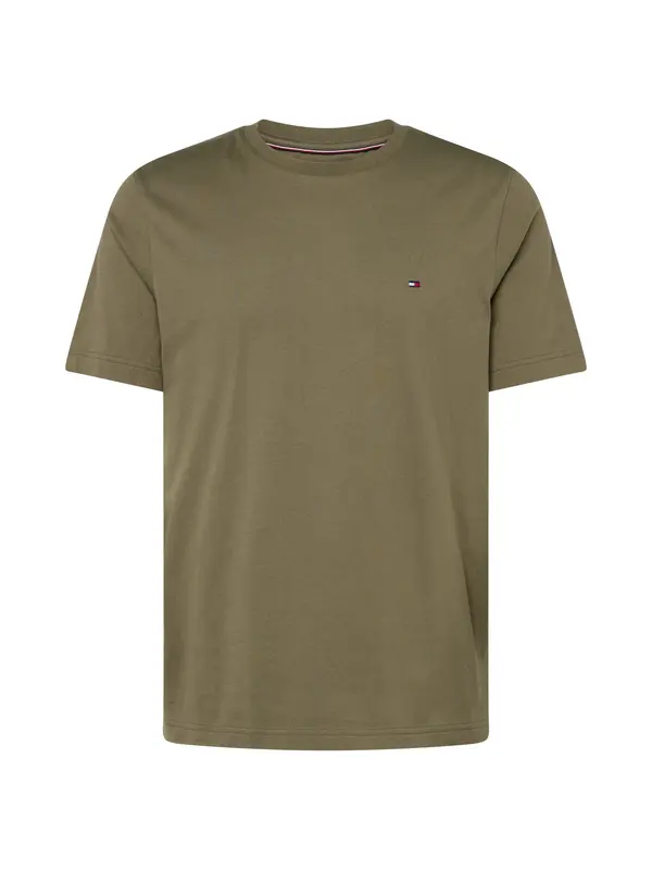 TOMMY HILFIGER TOMMY HILFIGER Majica 'Essential'  maslinasta