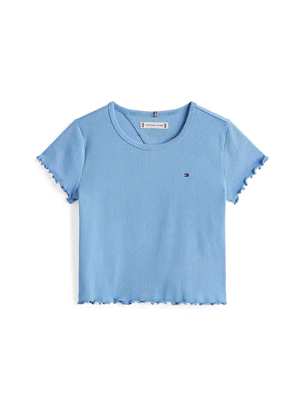 TOMMY HILFIGER TOMMY HILFIGER Majica 'ESSENTIAL'  nebesko plava