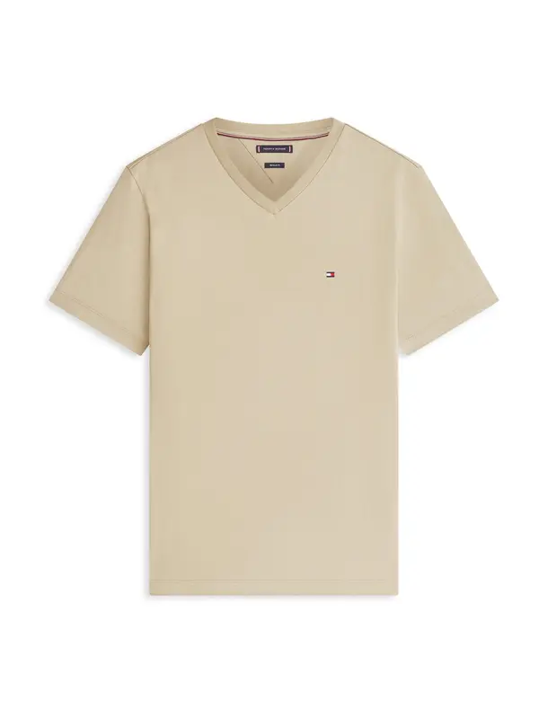 TOMMY HILFIGER TOMMY HILFIGER Majica 'ESSENTIAL'  sivkasto bež