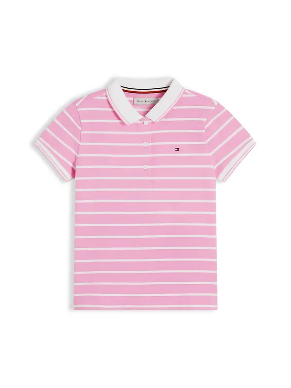 TOMMY HILFIGER TOMMY HILFIGER Majica 'Essential'  svijetloroza / bijela