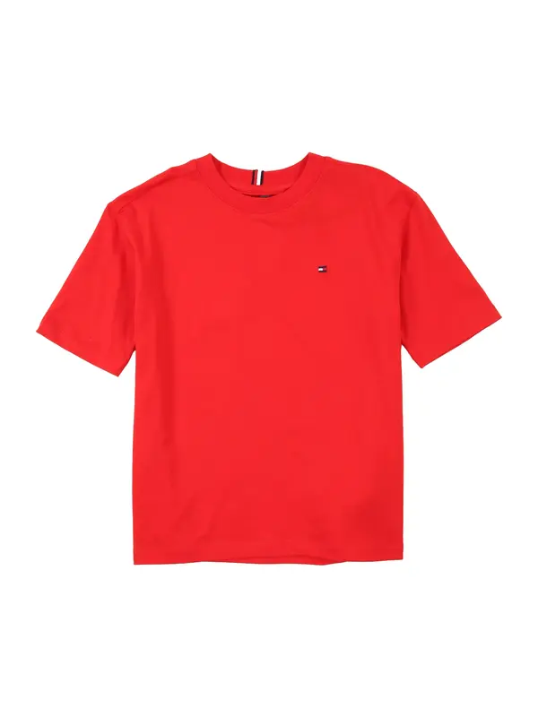 TOMMY HILFIGER TOMMY HILFIGER Majica 'ESSENTIAL'  tamno plava / svijetlo crvena / bijela