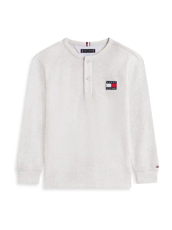 TOMMY HILFIGER TOMMY HILFIGER Majica 'HERITAGE'  mornarsko plava / svijetlosiva / crvena / bijela