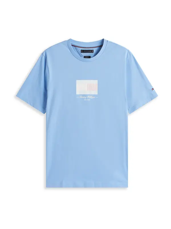 TOMMY HILFIGER TOMMY HILFIGER Majica 'ITHACA'  svijetloplava / bijela