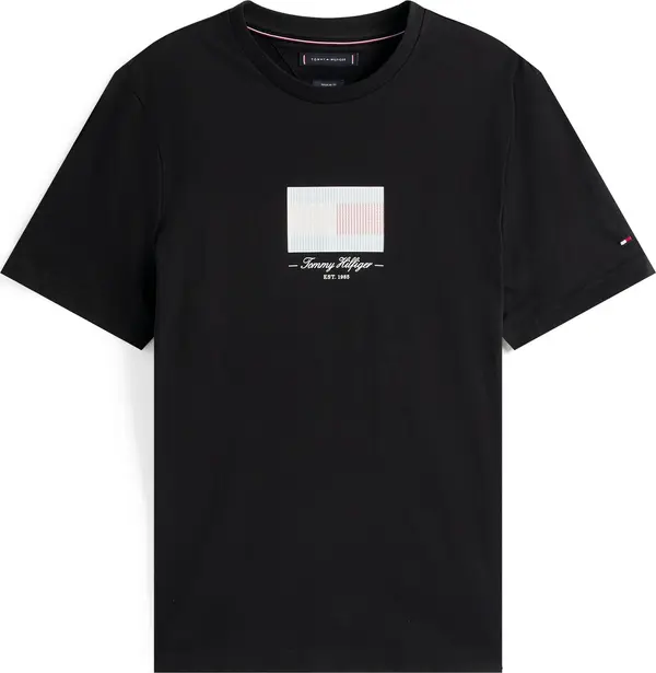 TOMMY HILFIGER TOMMY HILFIGER Majica 'ITHACA'  svijetloplava / svijetlocrvena / crna / bijela