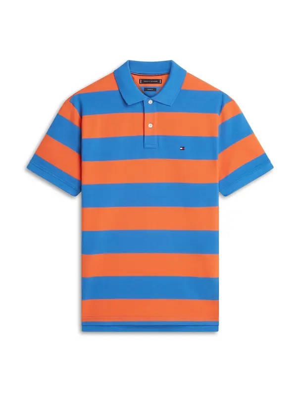 TOMMY HILFIGER TOMMY HILFIGER Majica  kraljevsko plava / narančasta