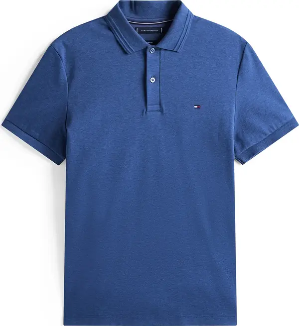 TOMMY HILFIGER TOMMY HILFIGER Majica 'LUXURY INTERLOCK'  plava