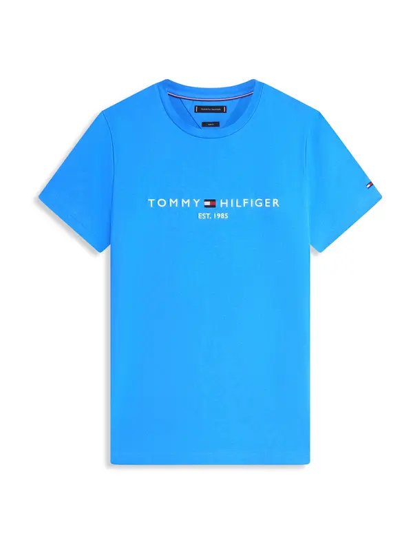TOMMY HILFIGER TOMMY HILFIGER Majica  mornarsko plava / azur / crvena / bijela