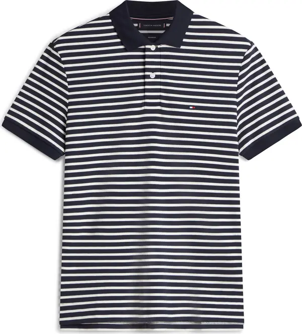 TOMMY HILFIGER TOMMY HILFIGER Majica  mornarsko plava / bijela