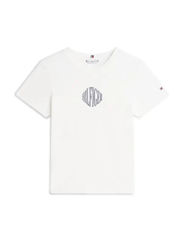 TOMMY HILFIGER TOMMY HILFIGER Majica  mornarsko plava / bijela