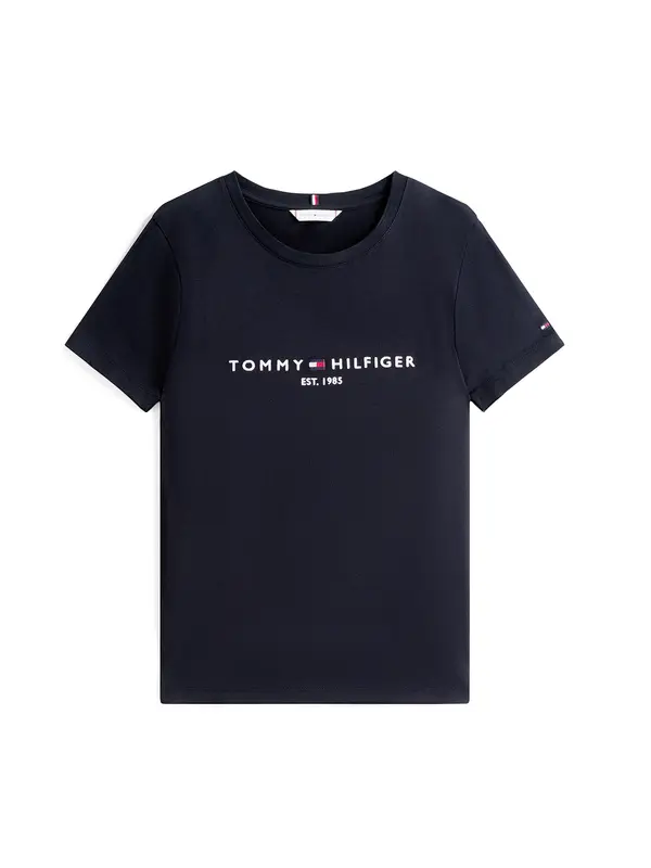 TOMMY HILFIGER TOMMY HILFIGER Majica  mornarsko plava / bijela