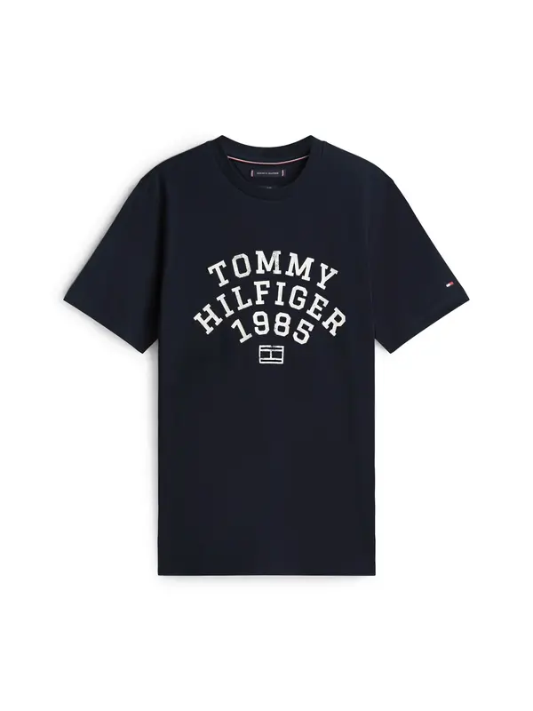 TOMMY HILFIGER TOMMY HILFIGER Majica  mornarsko plava / bijela