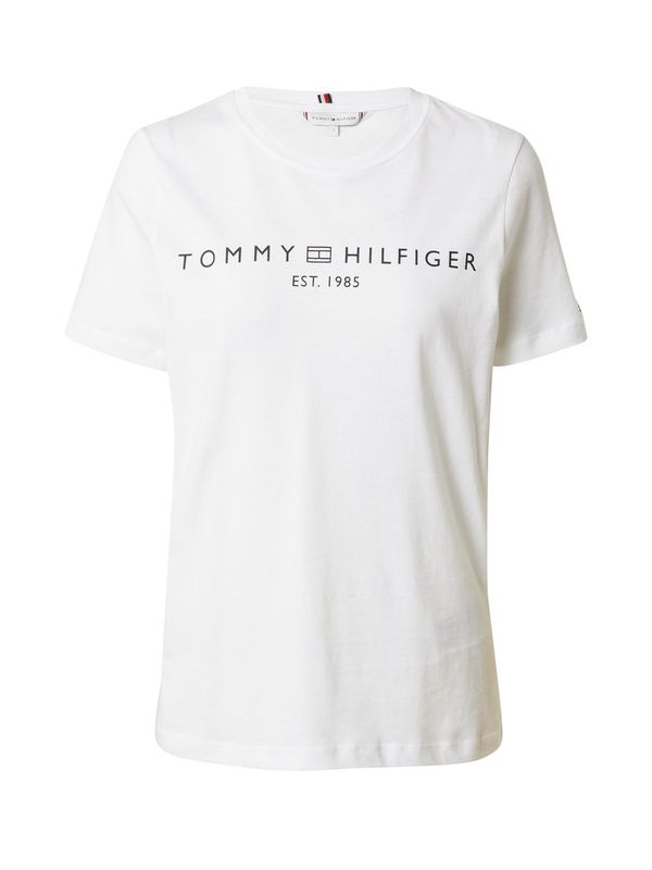TOMMY HILFIGER TOMMY HILFIGER Majica  mornarsko plava / bijela
