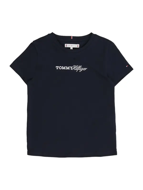 TOMMY HILFIGER TOMMY HILFIGER Majica  mornarsko plava / bijela