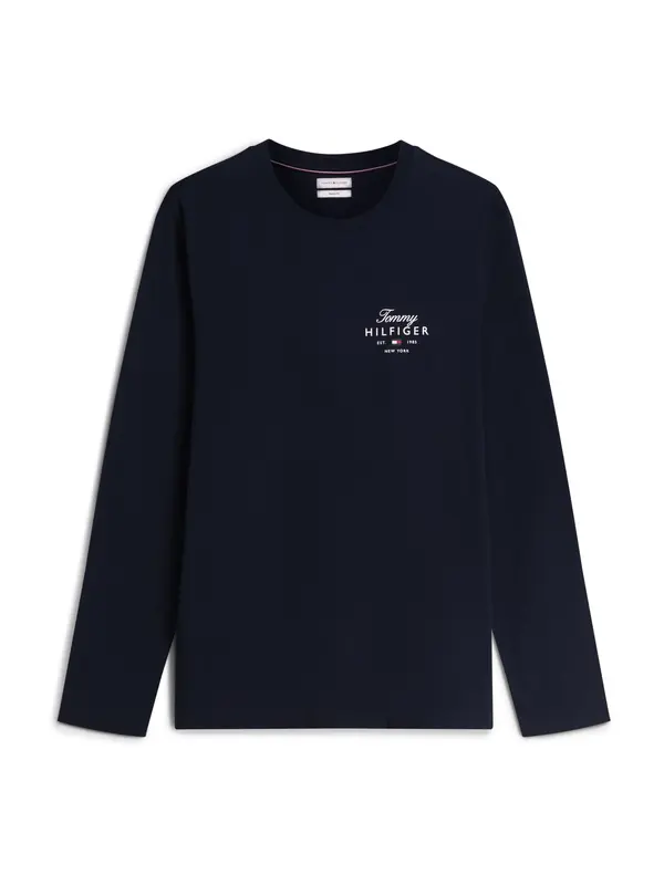 TOMMY HILFIGER TOMMY HILFIGER Majica  mornarsko plava / bijela