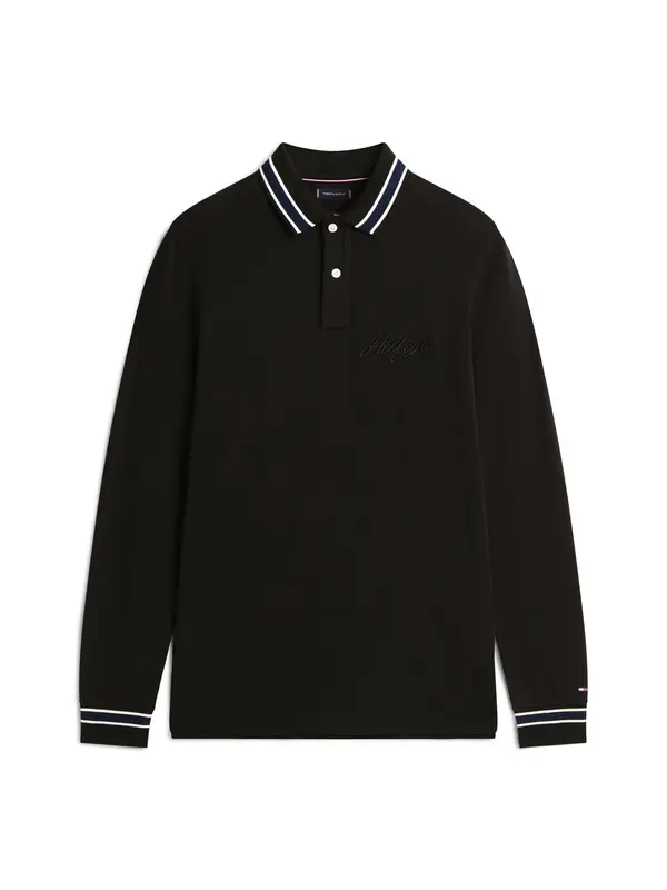 TOMMY HILFIGER TOMMY HILFIGER Majica  mornarsko plava / crna / bijela