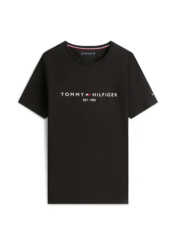 TOMMY HILFIGER TOMMY HILFIGER Majica  mornarsko plava / crna / bijela