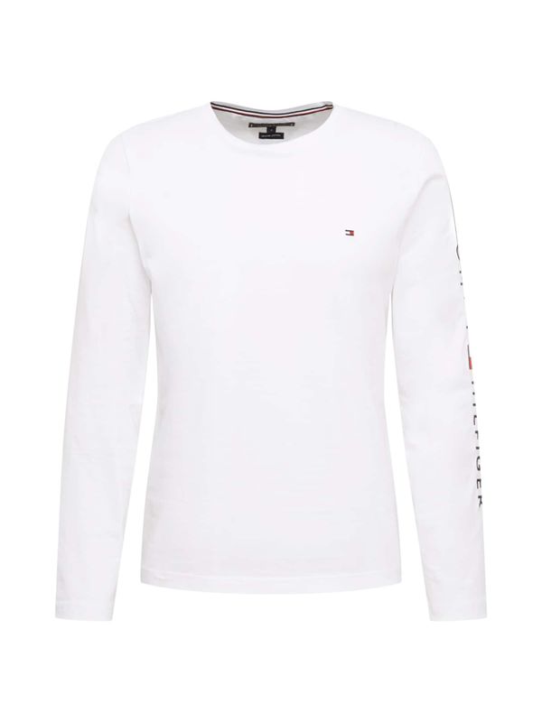 TOMMY HILFIGER TOMMY HILFIGER Majica  mornarsko plava / crvena / bijela