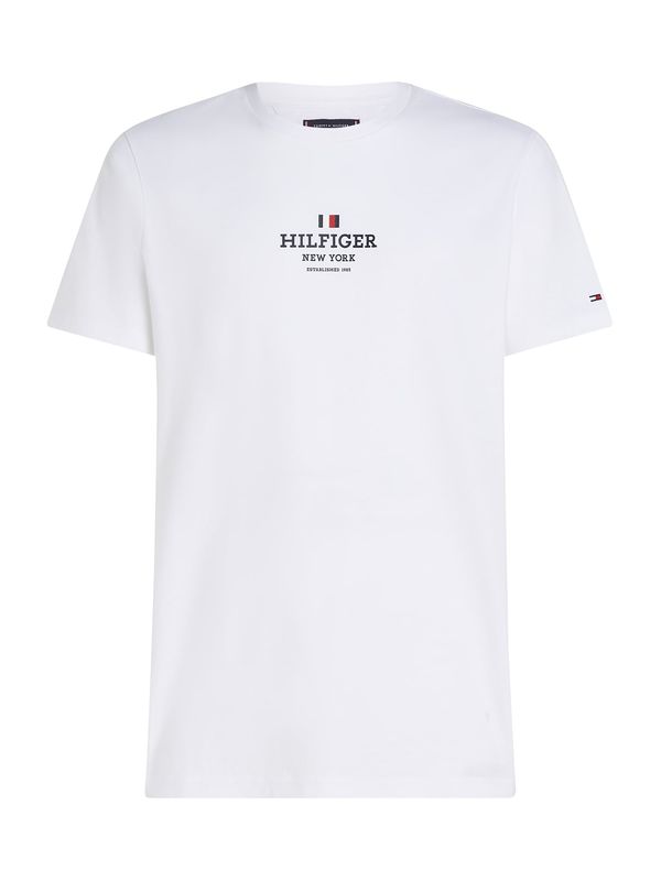 TOMMY HILFIGER TOMMY HILFIGER Majica  mornarsko plava / crvena / bijela