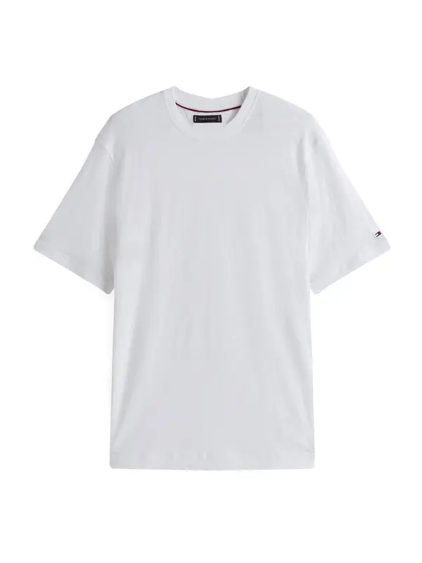TOMMY HILFIGER TOMMY HILFIGER Majica  mornarsko plava / crvena / bijela