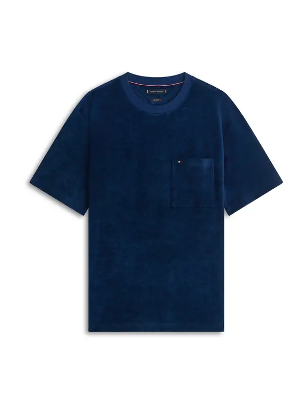 TOMMY HILFIGER TOMMY HILFIGER Majica  mornarsko plava / crvena / bijela