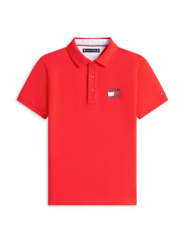 TOMMY HILFIGER TOMMY HILFIGER Majica  mornarsko plava / crvena / bijela