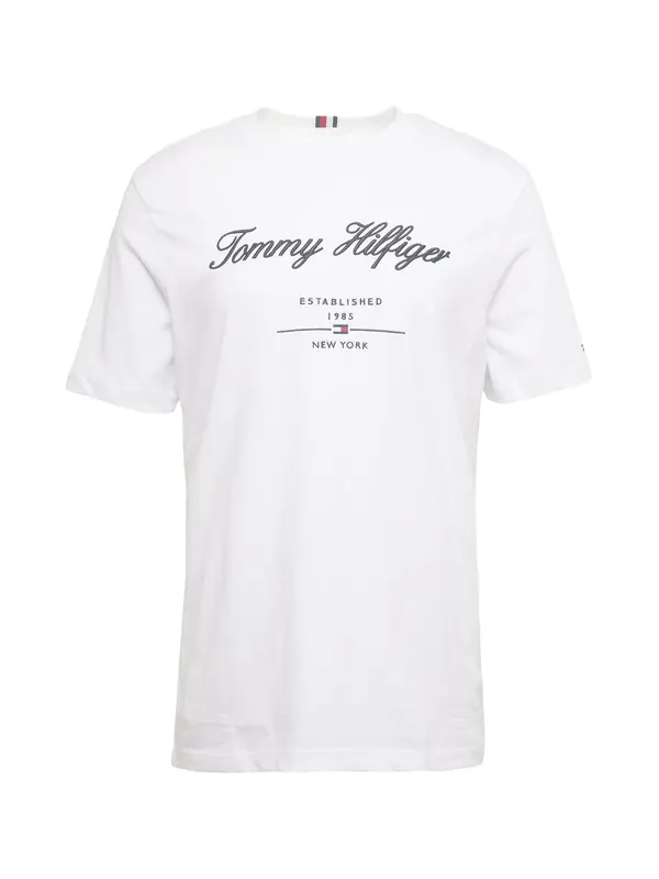 TOMMY HILFIGER TOMMY HILFIGER Majica  mornarsko plava / crvena / crna / bijela