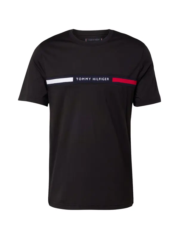 TOMMY HILFIGER TOMMY HILFIGER Majica  mornarsko plava / crvena / crna / bijela