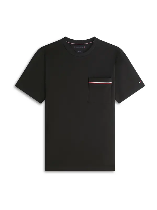 TOMMY HILFIGER TOMMY HILFIGER Majica  mornarsko plava / crvena / crna / bijela