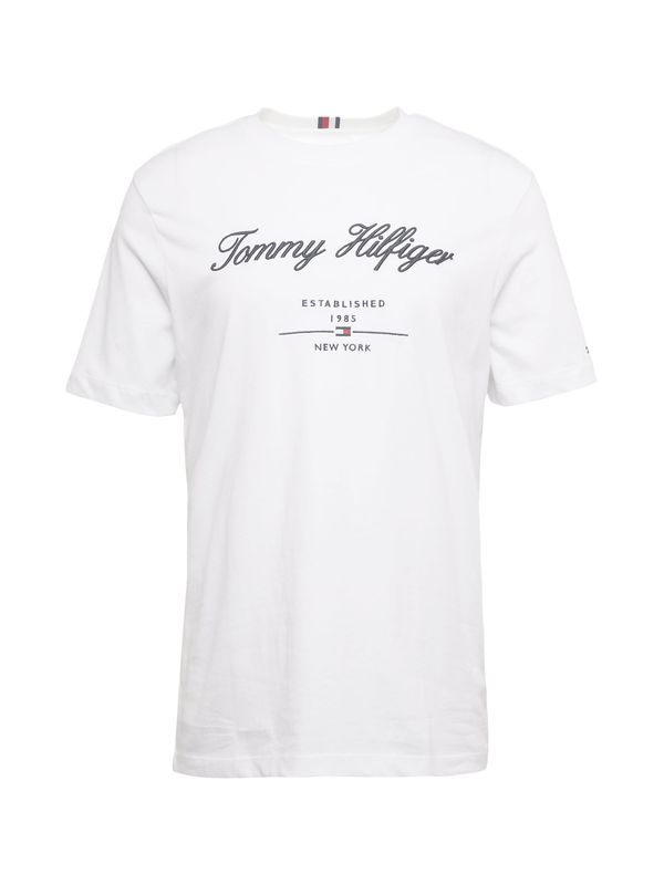 TOMMY HILFIGER TOMMY HILFIGER Majica  mornarsko plava / crvena / crna / bijela