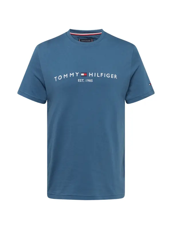 TOMMY HILFIGER TOMMY HILFIGER Majica  mornarsko plava / golublje plava / crvena / bijela